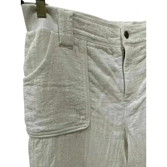 - Chico’s Soft Cargo Jogger Crinkle Cotton Pants NWT. Size 1.5. Chicos NWT - Picture 2 of 6